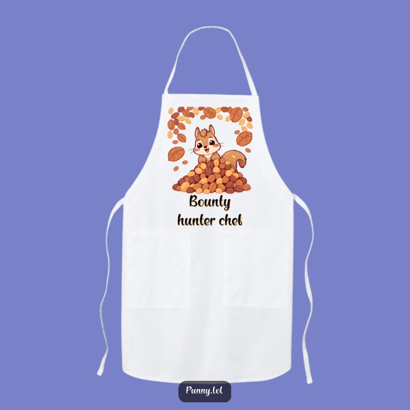 Funny Squirrel Nuts Apron: Cook with Ambitious Flair