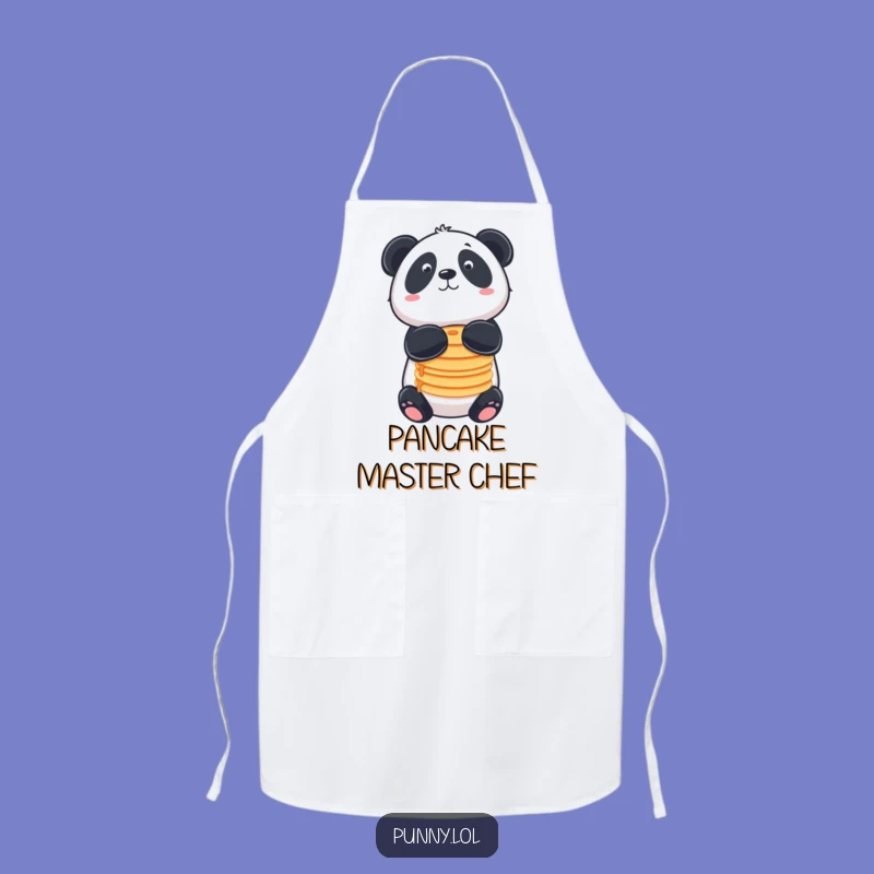 Chef Panda: Funny Panda Pancake Apron for Breakfast Masters