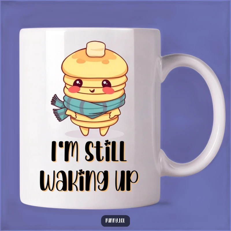 Funny Dizzy Pancake Stack Mug: A Hilarious Gift for Breakfast Lovers and Coffee Addicts