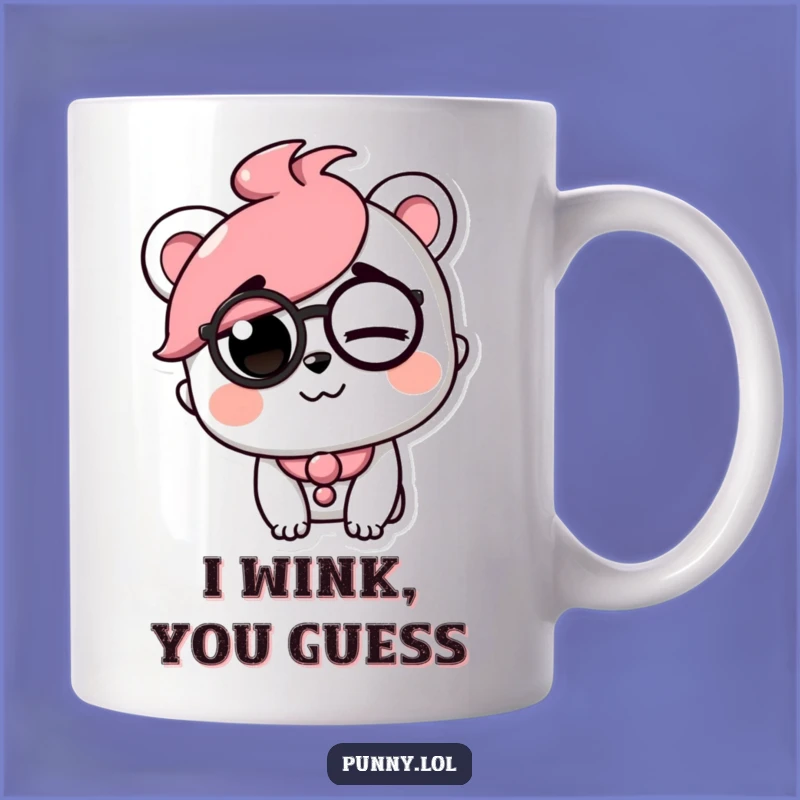 Funny Monocle Character Mug - Witty Gift for the Dapper and Playful