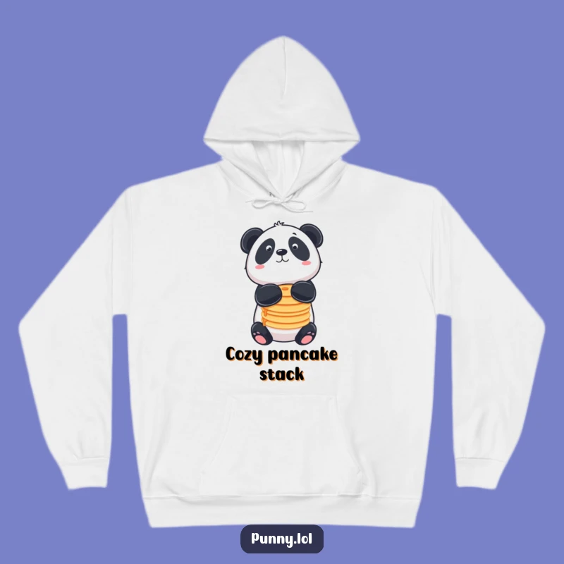 Cozy Funny Panda Pancake Hoodie: Your Ultimate Comfort Food Gear