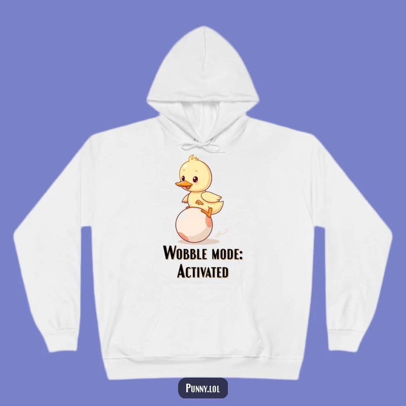 Funny Duckling Bouncy Ball Hoodie: Cozy, Comical, and a Perfect Gift Idea