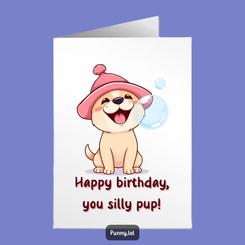 Free Printable Dog Birthday Card: Hilarious Downloadable Gift for Dog Lovers