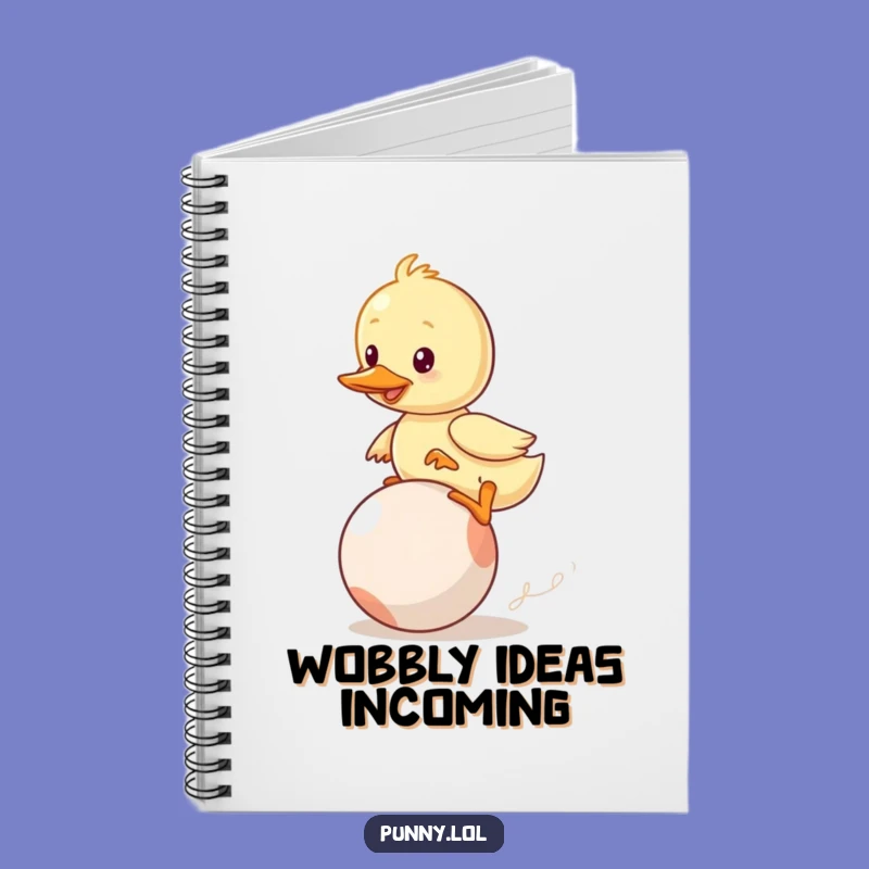 Funny Duckling's Effort Notebook: Jot Down Laughs and Ideas