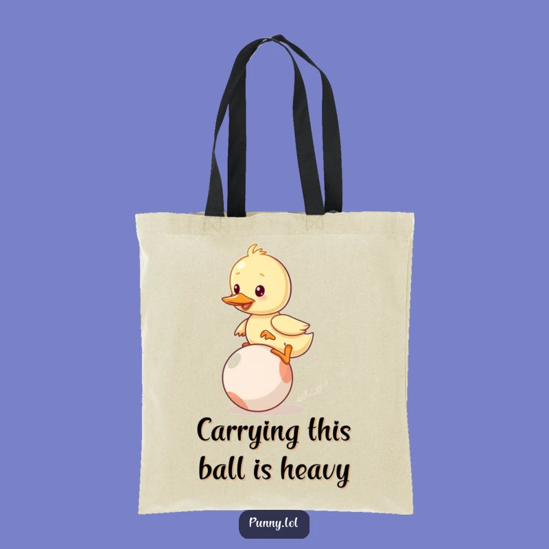 Funny Duckling Wobble Tote Bag: Carry Your Laughs with This Comical Accessory
